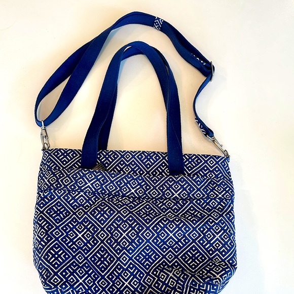 Travelon Bags Travelon Quilted Fabric Travel Bag With Canvas Straps